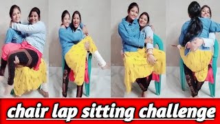 Chair Lap Sitting Challenge With Sister Life Story