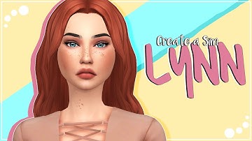 LYNN | The Sims 4 | Create a Sim + CC list & sim download