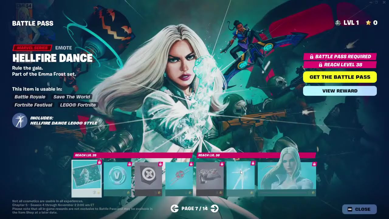 Fortnite Chapter 5 Season 4 Battle Pass Showcase