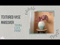 Rustic Upcycled Vase Tutorial Using Terra Clay Paint!
