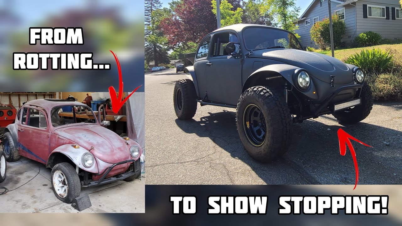 BUILDING A VW BAJA BUG IN 10 MINUTES