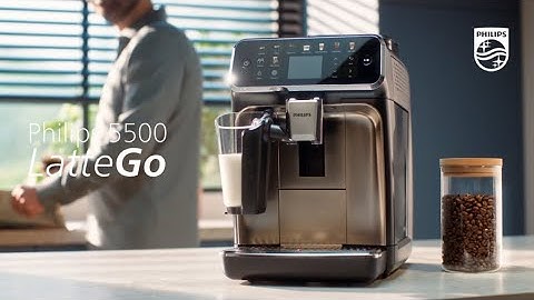 Introducing Philips Series 5500 LatteGo  Automatic Coffee Machine