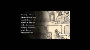 Information Structure: Towards an integrated formal theory of pragmatics | RTCL.TV