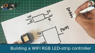 How to Build a WIFI RGB LED-strip controller (Part 1)