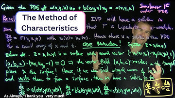 The Method of Characteristics for Quasilinear PDEs