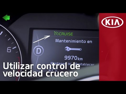 Video: ¿Cómo enciendo el control de crucero en mi Kia Sorento?