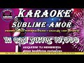 KARAOKE SUBLIME AMOR SIN INTRO