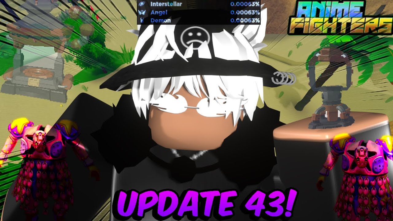 🚨UPDATE 43 ANIME FIGHTERS ROBLOX 