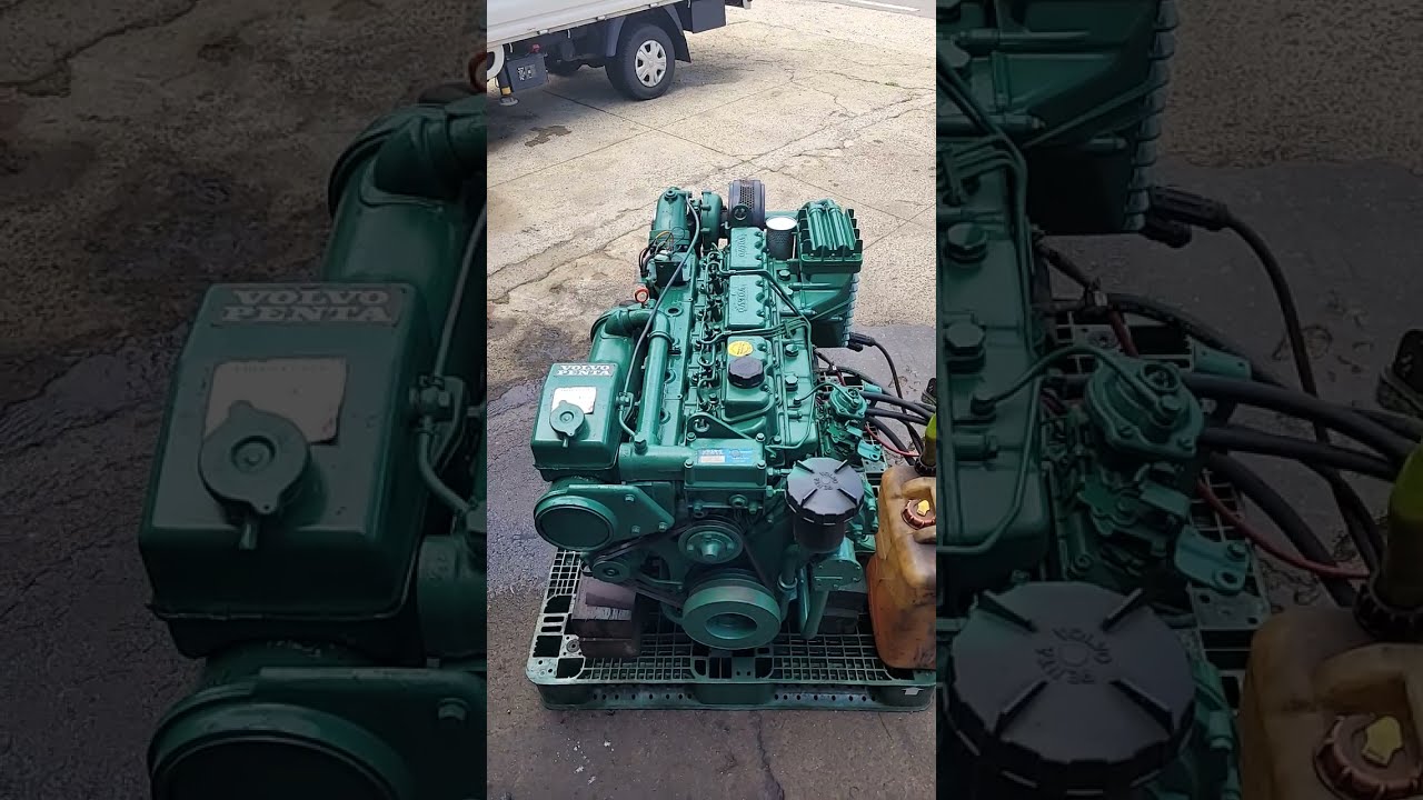 Volvo Penta AD41 test run. boat yacht - YouTube Volvo Penta AD41 test run. boat yacht - YouTube