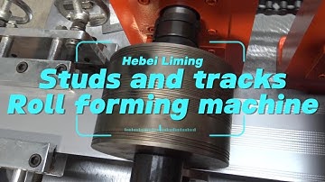 Stable quality | Precise size screw and track rolling forming machine