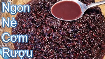 Xứng cuộc Sống Hà lan Rượu Nếp Cẩm Thơm Ngon  Cách Làm Rượu Nếp Cẩm