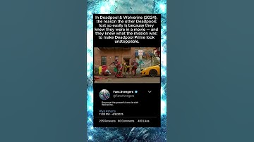 Even the Deadpool variants knew who the main character was 😂#shorts #deadpool #wolverine