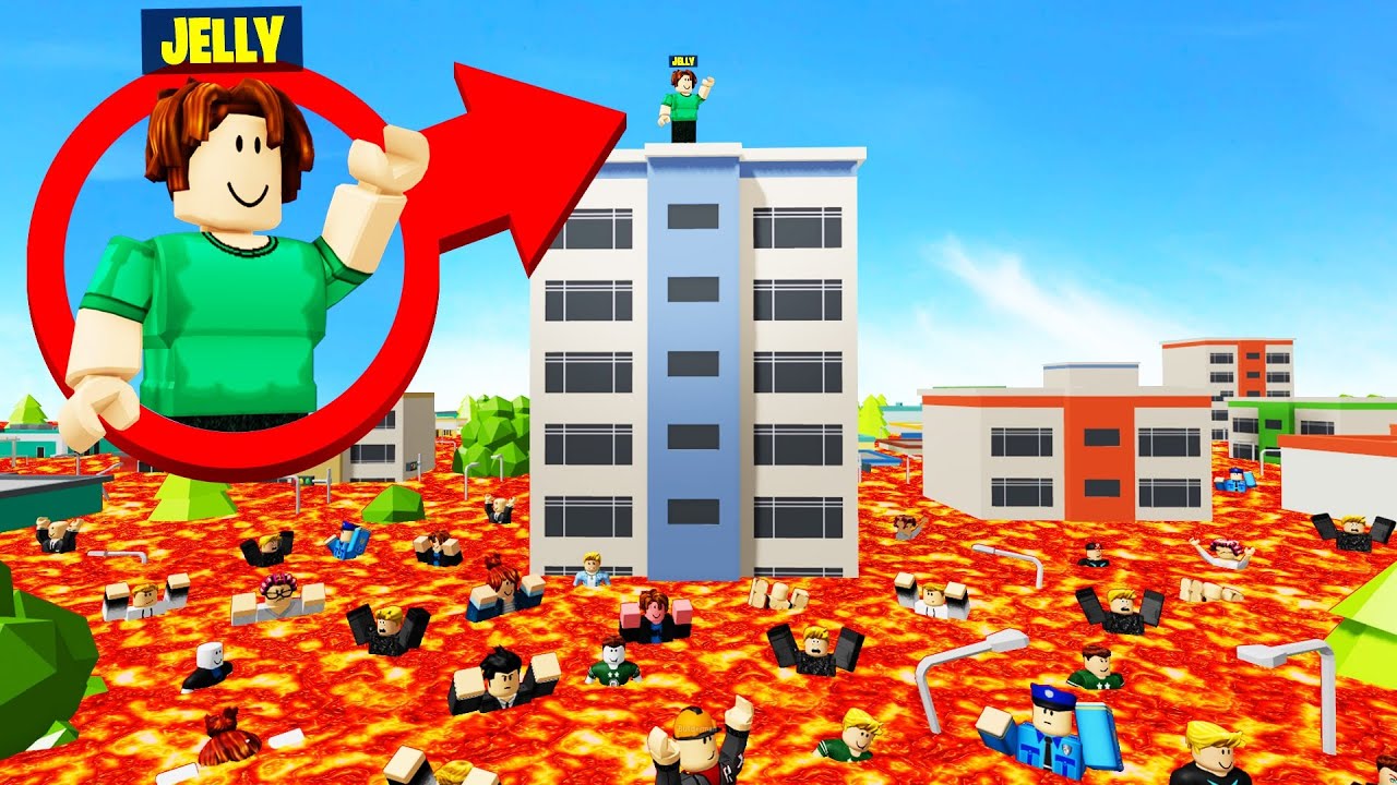 I Played The Floor Is Lava In Roblox
