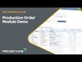 Sap business one production order  demo for manufacturing smes