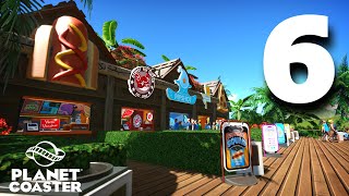 Planet Coaster Lets Play Hard Mode S2 Ep. 6 La Zone Commerciale