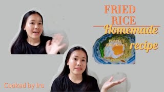 How to cook Fried Rice || Procedure text || cara memasak nasi goreng dalam bahasa inggris