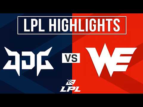 JDG vs WE Highlights ALL GAMES | 2026 LPL Split 3 Regional Qualifiers | JD Gaming vs Team WE thumbnail