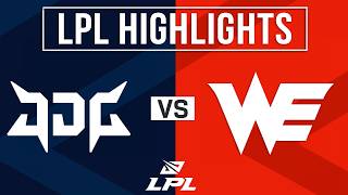 JDG vs WE Highlights ALL GAMES | 2026 LPL Split 3 Regional Qualifiers | JD Gaming vs Team WE screenshot 2