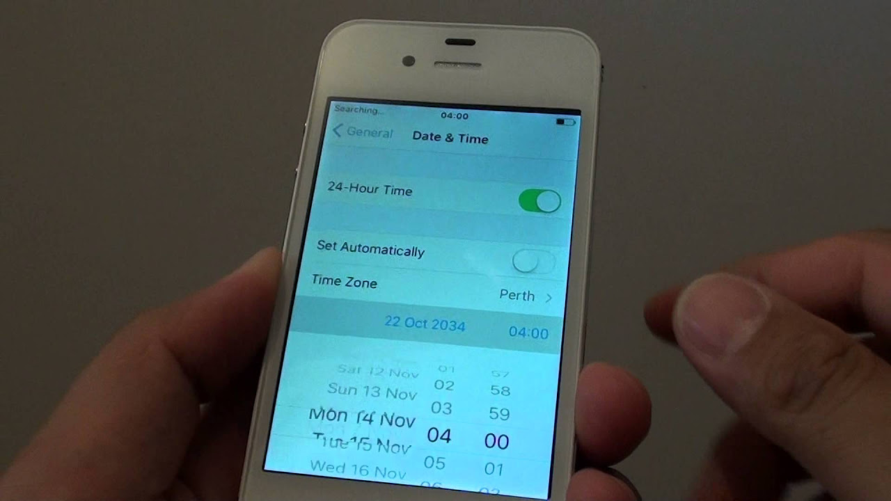 Update iPhone 4S: Fix Searching / No Service Signal After Battery Replacement