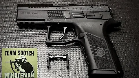 CZ P07 & P09 Decocker Safety