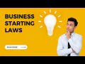 Business starting laws   rashethi barkath  enayathulla basha presents