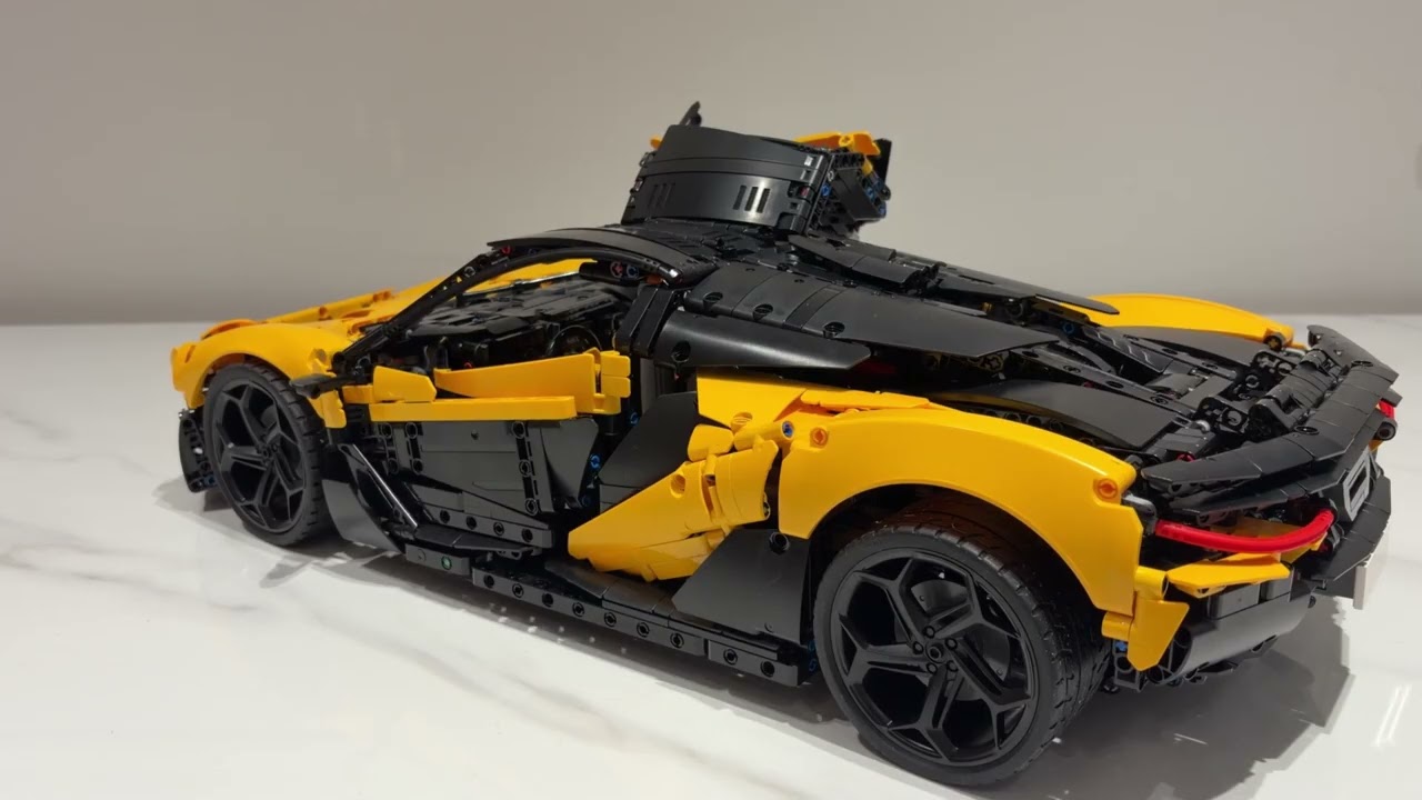 Power Functions Kit for Lao Liang McLaren W1 MOC #03 Supercar