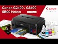 Canon G2400 / G3400 5B00 Hatası Çözümü