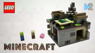 LEGO Minecraft The Village Review! LEGO 21105