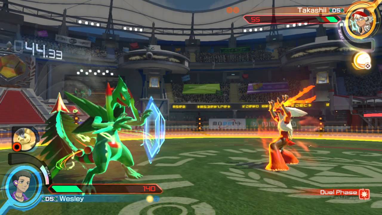 Pokkén Exhibition: Wesley (Sceptile) vs Takashii (Blaziken) Game 3