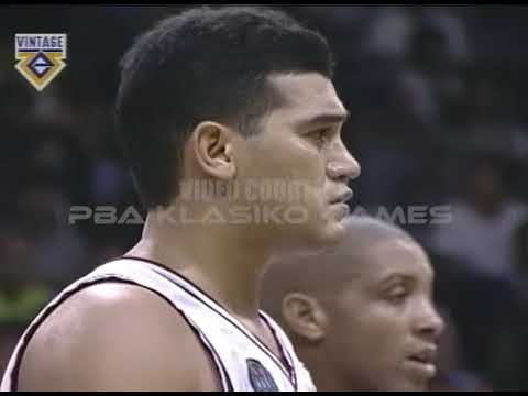GAME 4 ALASKA VS SHELL 4TH QUARTER 1996 PBA COMMISSIONERS CUP