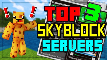 Top 3 *BEST* HYPIXEL SKYBLOCK Servers In MCPE In 2021! (Pocket Edition, Xbox, Windows 10, PS4)