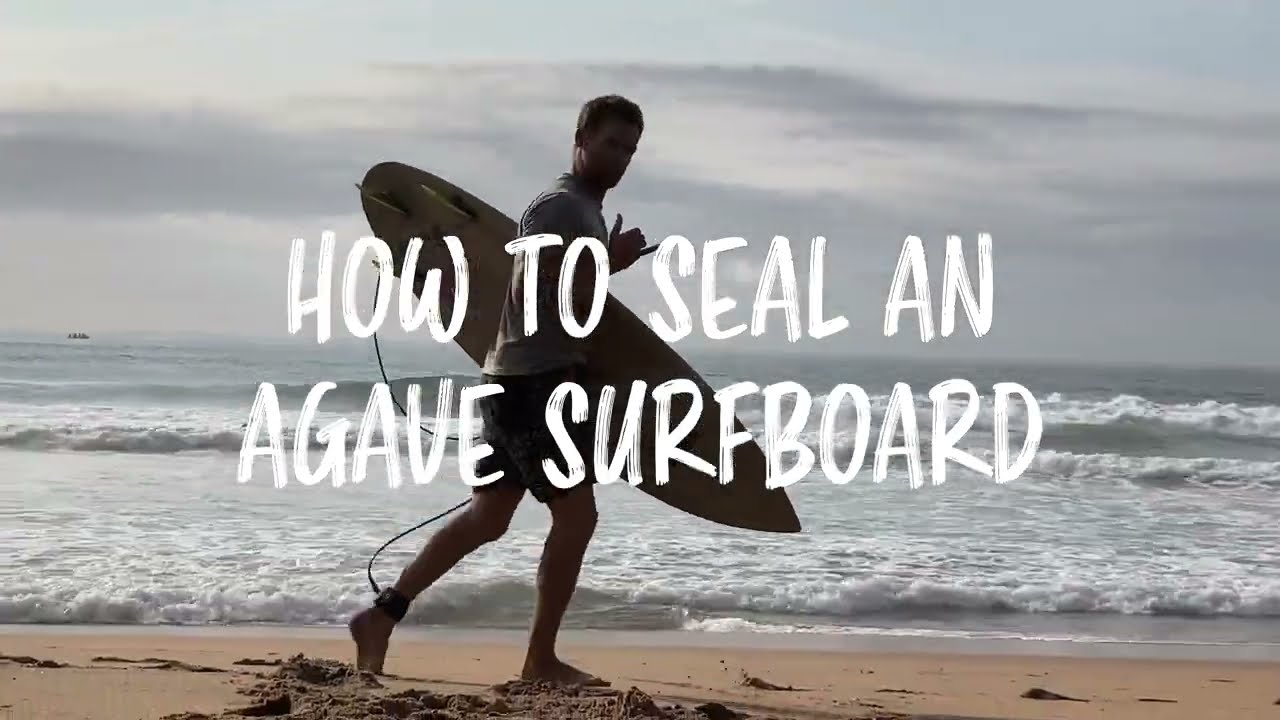Grow Blanks: How to seal an Agave Surfboard