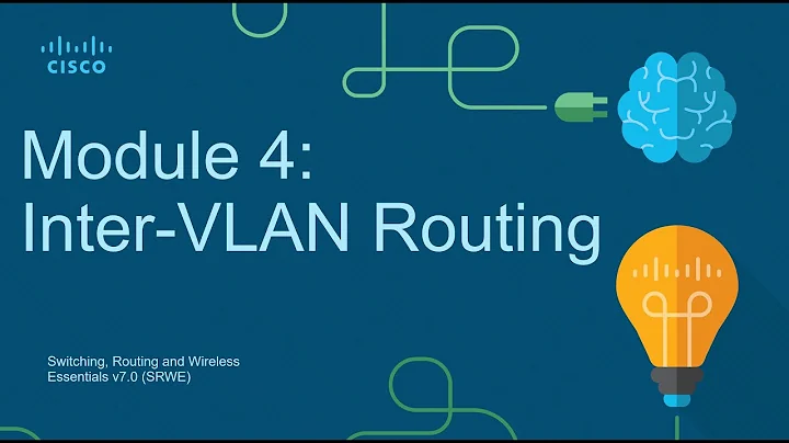 CCNA2 Module 4: Inter-VLAN Routing - Switching, Routing, and Wireless Essentials (SRWE)