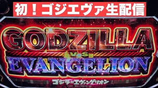 【パチスロ生配信】あと33kでプラ転やからゴジエヴァ設定狙い配信 🔥ダメそうなら不動産屋行く#スロット#スマスロ