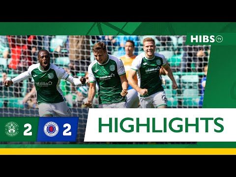 Highlights: Hibernian 2 Rangers 2 | cinch Premiership