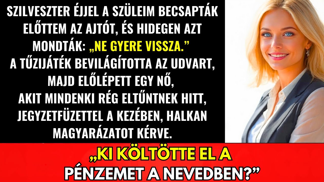 Szilveszterkor A Szüleim Becsapták Az Ajtót—Egy Nő A Múltból Megkérdezte Ki Költötte Pénzem