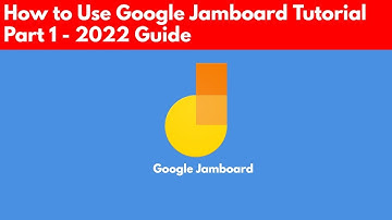 How to Use Google Jamboard Tutorial Part 1 - 2022 Guide