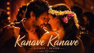 Kanave Kanave | Slowed   Reverb | Anirudh Ravichander | David | Tamil Sad Song