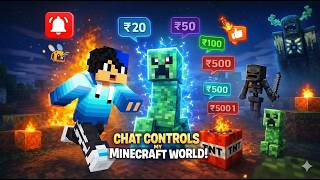 🔴 LIVE: Subscribers Control My Minecraft 😱 #shorts #minecraft