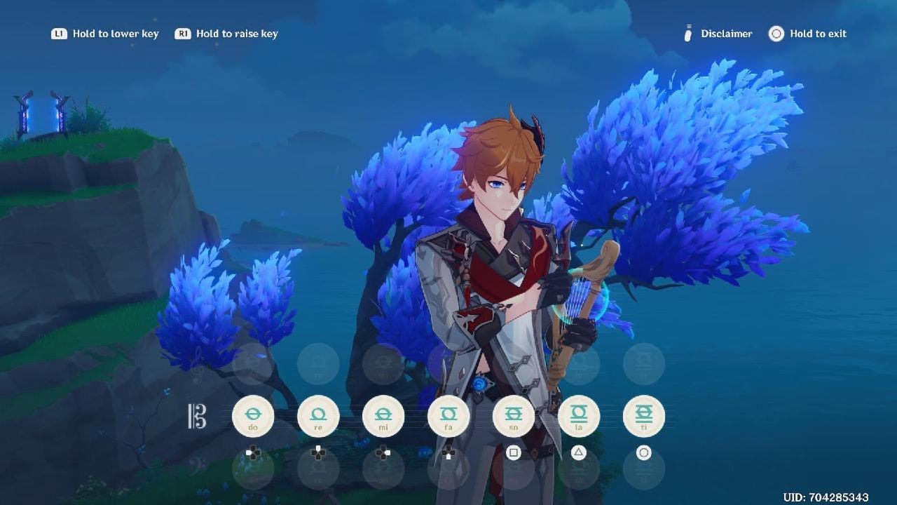 Letter from Ajax Genshin Impact Windsong Lyre [Controller] PS4 ∙ PS5