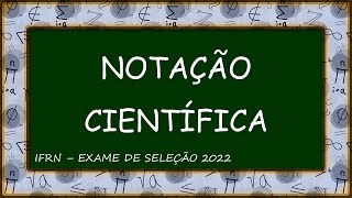 Notação Científica! #fy #tokdoenem #enem2022 #notacaocientifica #eutee