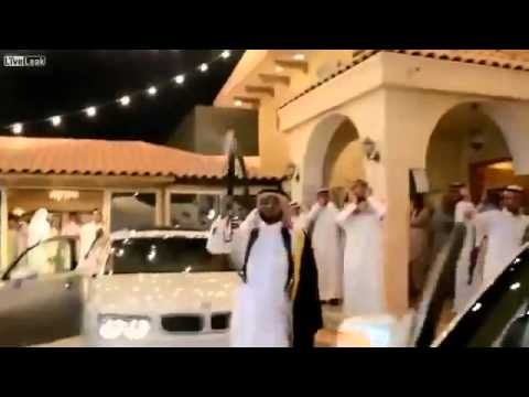 Dubai Arap Düğünü Silahlar Konuşuyor