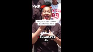 A mother's plea for justice following a senseless tragedy.