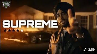 Shubh - Supreme (Official song video) Sa shorts studio
