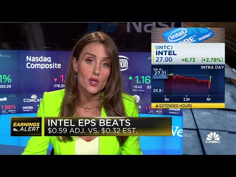 Intel beats on earnings and revenue, will focus on cost reduction over the next year