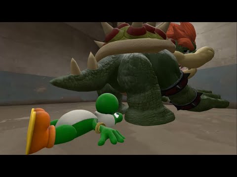 SFM Bowser Gassy Time To Yoshi Animation #50