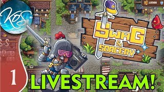 Swag and Sorcery LIVESTREAM! - if you liked Graveyard Keeper ... - 