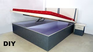 How to Make Hydraulic Bed / DIY Box Bed