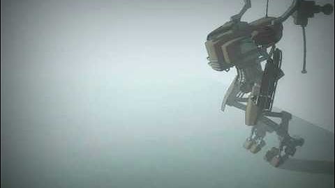 Sketchup running robot animation with Sketchyphysics . WIP