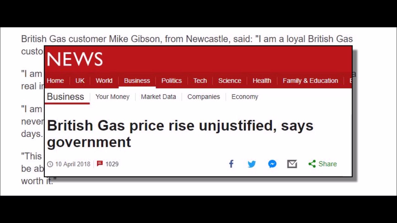 20 Change your gas/electricity supplier YouTube